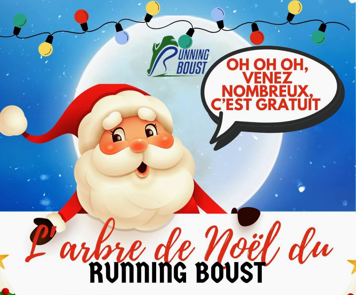 L'arbre de Noël du Running Boust